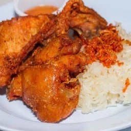 มีนาไก่ทอดหาดใหญ่(ฮาลาล) ตลาดจิตรวรรณ