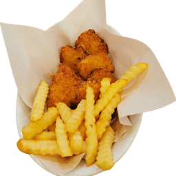 นักเกตไก่และเฟรนช์ฟราย