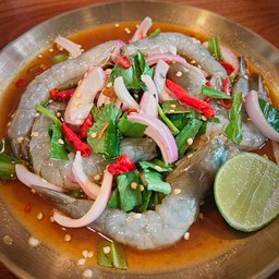 ยำกุ้งสด