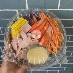 สลัดแฮม+ปูอัด