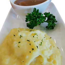 มันบดราดซอสเกรวี่