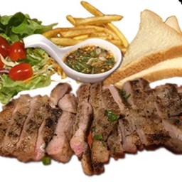 สเต๊กหมู สันคอ 200กรัม