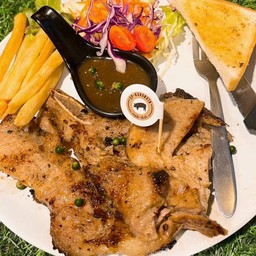 สันคอ หมูดำ คุโรบูตะ หมักพริกไทยดำ (# ขายดี)