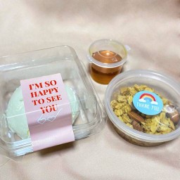 Siblings’ Cafe - Matcha & Greek Banoffee