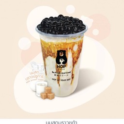 นมสดบราวน์ชูก้า