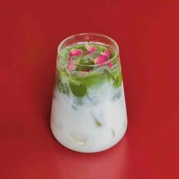 Matcha rose water