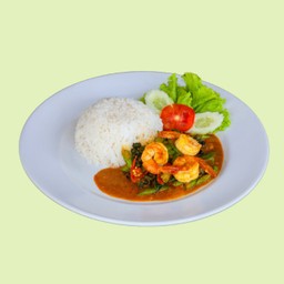 ข้าวผัดพริกแกง