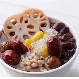 เต้าทึงน้ำลำใย ทรงเครื่องทุกอย่าง แบบร้อน