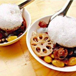 เต้าทึงน้ำลำใย เย็น  แยกน้ำแข็ง