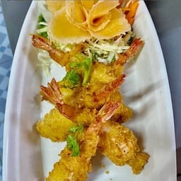 กุ้งชุบแป้งทอด