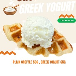 Brunch Duo (ครอฟเฟิลเพลน + กรีกโยเกิร์ต) ฟรีน้ำผึ้ง!
