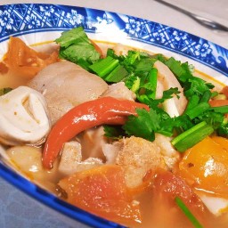 ต้มแซ่บขาหมู Byน้าเต๋าจัดให้