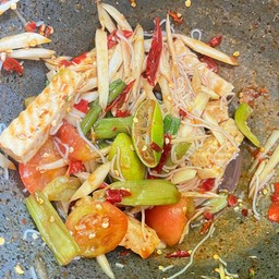 ตำซั่วหมูยอ