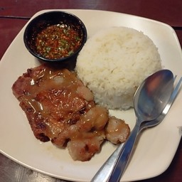 ข้าวหน้าสเต็กไก่