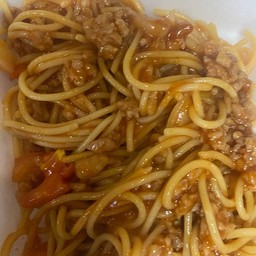 สปาเกตตี้ซอสหมูสับ