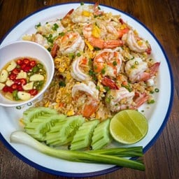 ข้าวผัดกุ้งพิเศษกุ้งเยอะๆ