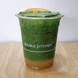 Premium Matcha Yuzu Soda พรีเมียมมัชฉะ-ยูซุโซดา