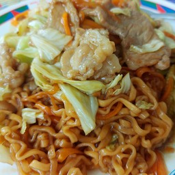 ยากิโซบะ ไก่