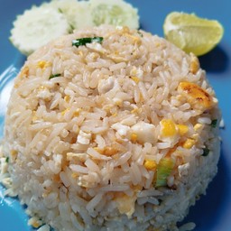 [อร่อยซ่ากับโค้ก] ข้าวผัดปู โคตรเด็ด +  โค้ก ไม่มีน้ำตาล (ขวด) 