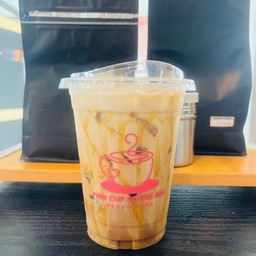 Pink cup coffee bar
