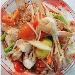 ตำมะละกอปูม้า
