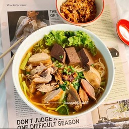 [เซตสุดฮิต] ข้าวปลาทูแกะ +ไข่ต้ม + เกาเหลาเป็ดพะโล้ (น้ำ)