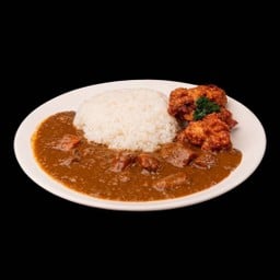 ข้าวแกงกะหรี่หน้าไก่คาราเกะ