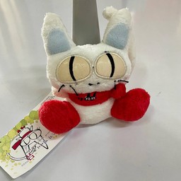 พวงกุญแจแมวขาว