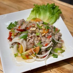 [อร่อยซ่ากับโค้ก] ยำวุ้นเส้นโบราณ +  โค้ก ออริจินัล (กระป๋อง)