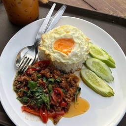 กะเพราเนื้อสับ