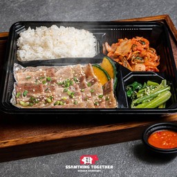 ชุดข้าว - หมูสามชั้นสไลด์