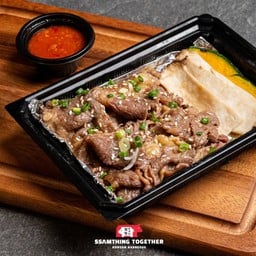 A la carte - เนื้อสามชั้นหมักซอสผลไม้