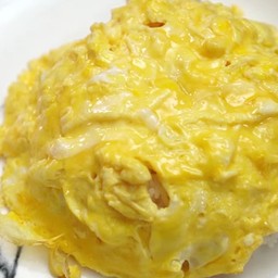 ข้าวราดไข่ข้น