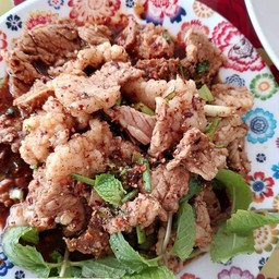 เนื้ิอเสือน้ำตก.รสจัดๆ