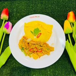 ไข่ข้นผงกะหรี่กุ้ง