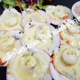หอยเชลล์อบชีส