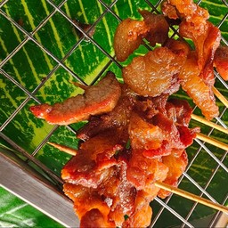 หมูทอด สันคอ 1 ไม้