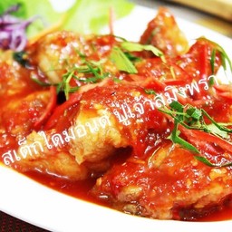 เนื้อปลากระพงสามรส