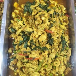 ไก่ผักใบยี่หร่า