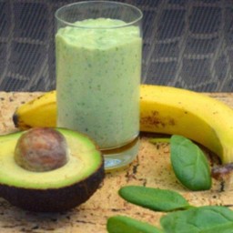 อะโวคาโดกล้วยหอมสมูทตี้