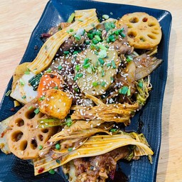 เมนูใหม่ หม่าล่าผัดแห้ง(หม่าล่าเชียงโกว)  400G แถมฟรีข้าวเปล่า