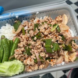 ข้าวลาบหมู
