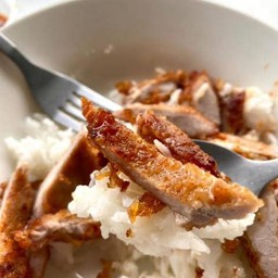 ข้าวหมูทอด