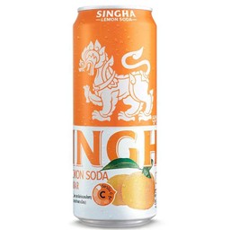 Singha ยูซุโซดา (กระป๋อง) 330 ml.