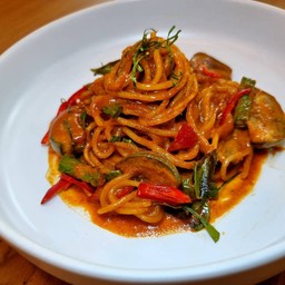 สปาเก็ตตี้ซอสพะแนง