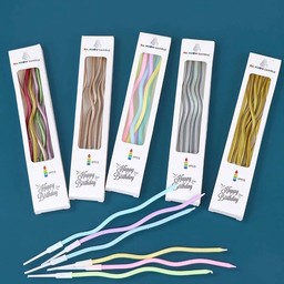 เทียนวันเกิด แบบเกลียว