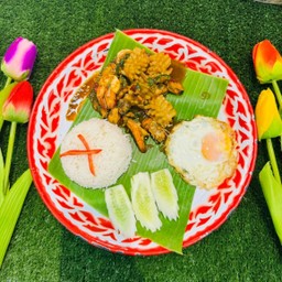 กระเพรารวมทะเล