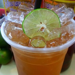 ชาเขียวน้ำผึ้งมะนาว