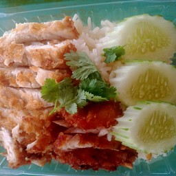 ข้าวมันไก่ ป้ารัตน์ ม.เลิศอุบล พระยาสุเรนทร์44
