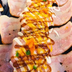 ซูชิหน้าเบค่อนไก่